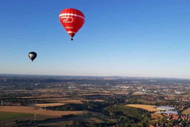 Ballon Dresden ballonfahren Dresden Heißluftballon Ronny Lorenz Ballonfahrt dresden Ballon fahren in der Nähe von Dresden Start Dresden