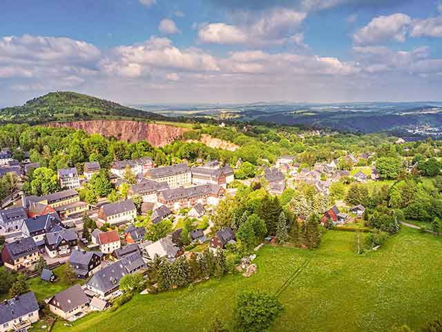 Ballonfahrt Freital. Hier im Erzgebirge Altenberg, Zinnwald, Osterzgebirge. Ballonfahren in Freital und Erzgebirge. Ballon Freital. Ballon Erzgebirge.